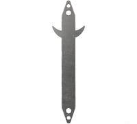 Gancho de agarre de malla Gabion de acero inoxidable para encuadernación de alambre, herramienta ergonómica de cabeza arqueada para una fijación segura en barandillas y proyectos de construcción, 2