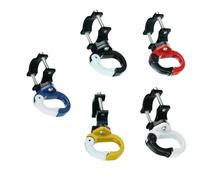 Gancho de aleación de aluminio para Segway Ninebot MAX, soporte giratorio de 180° resistente con capacidad de carga de 25 kg, se adapta al diseño de scooter plegado