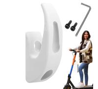 Gancho de almacenamiento para scooter eléctrico, gancho para cochecito de bebé, accesorios de almacenamiento resistentes con capacidad de carga de 50 kg para bolsos, mochilas escolares, paraguas