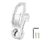 Gancho de aluminio plegable para manubrio, soporte de almacenamiento para motocicleta, compradores, estacionamiento, equipaje, equipo esencial, motocicleta, equipaje, scooter, soporte de carga