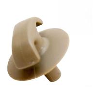 Gancho de amarre para red de equipaje para Range para Rover Sport L359 (2008-2013) - Plástico ABS, beige, reemplazo directo OEM LR008969