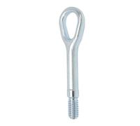 Gancho de Argolla de Remolque de Acero Inoxidable, Repuesto de Argolla de Remolque Duradero para C209 CLK C215 219 CLS 18,5 Cm (Silver)
