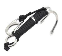 Gancho de arrecife doble - 316 ganchos de buceo de acero inoxidable | Equipo de seguridad de 135 mm, diseño, cuerda de paracaídas de seguridad confiable, gancho de deriva de arrecife para fotografía