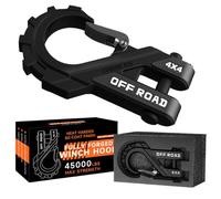 Gancho de cabrestante ATV,Gancho de cabrestante UTV | Gancho de remolque para coche Ganchos de cadena de remolque de alta resistencia,Gancho de agarre de horquilla resistente, gancho deslizante de hor