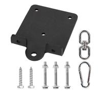 Gancho de cadena giratorio resistente - Soporte de pared giratorio de 360 ° | Soporte seguro para bolsa de boxeo Muay Thai, MMA y entrenamiento de fitness, ideal para sala