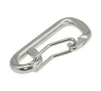 Gancho De Carabinador De Baseador De Bolígrafo, De Acero Inoxidable De Alta Calidad, Conector Metálico Con Indicadores Dura | Para Barco Para Barco, De Seguridad, Pe