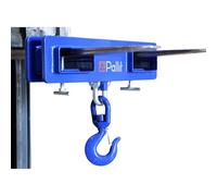 Gancho de carga para carretilla elevadora gancho de carga | capacidad de carga 5000 kg | Dimensiones (LxWxH): 445x120x130