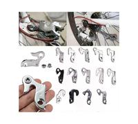 Gancho de cola para desviador trasero de bicicleta con 2 tornillos, extensor y adaptador de suspensión