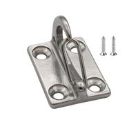 Gancho de cuerda para perro | Ganchos de amarre montados en la pared para cuerda de plomo de perro grande, colgador a prueba de óxido, accesorios para mascotas para estacionamiento, entrenamiento