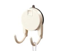 Gancho de ducha con | Percha para bolsos extensible y reutilizable, gancho para albornoz, para toalla, albornoz, esponja, abrigo, gorro, puerta, espejo, azulejo, hogar, cocina