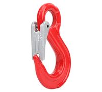 Gancho de Elevaci¨®n de Acero de Aleaci¨®n con Pestillo de Seguridad 2 Toneladas Gancho de Ojo Fijo Redondo para Gr¨²a