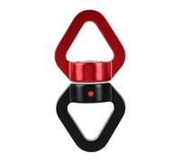 Gancho de escalada | 30 kN fuerte mosquetón con articulación giratoria y cierre | para mochila de deportes de montaña al aire libre camping cuerda de rescate entrenamiento paracord
