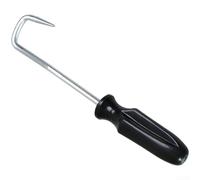 Gancho de extracción de manguera resistente hecho de acero para automóviles para tuberías de combustible y agua con mango de nailon de agarre cómodo para un mejor control