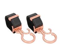Gancho de fijación para cochecitos, 2 clips de metal fuertes, gancho para colgar productos esenciales para bebés