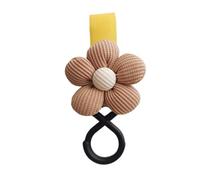 Gancho de flores versátil y accesorio para colgar, diseño floral para bebé y accesorio versátil para cochecito de bebé para varios estilos