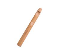 Gancho de ganchillo de madera de agarre ergonómico para principiantes, adultos, tejer, suéter, bufandas, bolsas, calcetines, 20 mm, 25 mm o 30 mm, aguja de tejer de madera