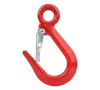 Gancho de Grúa, Gancho de Horquilla de Elevación Gancho de Acero de Aleación 5000 Libras Gancho de Agarre de Cadena Ganchos de Eslinga de Ojo Redondo