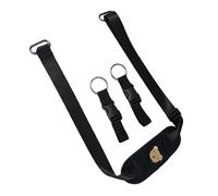 Gancho de instalación rápida para cochecitos, diseño de bloqueo seguro, cómodo para cochecitos y transportadores, accesorio de poliéster, gancho de engranaje para padres