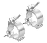 Gancho de instalación rápida para iluminación de teatro, abrazadera de acero resistente a la corrosión, apto para abrazaderas de iluminación de escenario de tuberías de 48 a 52 mm