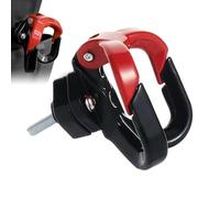 Gancho de metal para casco de motocicleta, gancho para auriculares de scooter eléctrico, accesorio de soporte para de equipaje, construcción de acero reforzado, diseño compacto que ahorra