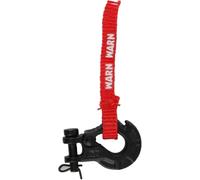 Gancho de metal rojo para remolque RC con etiqueta de cabrestante para decoración para 1/10 RC Crawler Car Axial SCX10 TRX4 Partes Accesorios de báscula de vehículos y accesorios de báscula