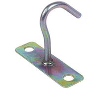 Gancho de montaje en techo de metal en forma de J, 80 mm de altura
