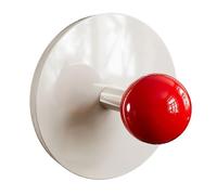 Gancho de pared adhesivo, bonito colgador de ropa, estantes de 2,5 pulgadas con función adhesiva, accesorio de baño de creativo, estilo decorativo con estructuras modernas, equipo de toalla p