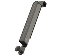 Gancho de pared eficiente para almacenamiento de toallas y albornoces, estante portátil de secado de ropa para una utilización eficaz del espacio (gris-2 cm)