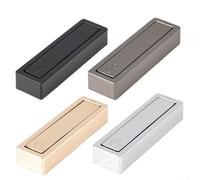 Gancho de pared plegable, paquete de 4 perchas de aleación de zinc para el hogar, baño, cocina, organización, ahorro de espacio, diseño plegable, plateado (plateado)