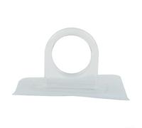 Gancho de pared resistente de los 7x7cm para los tenedores del soporte de la cortina, material transparente del PVC