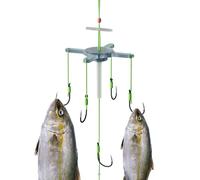 Gancho de pesca de agua salada | Gancho de cuerda para pescadores - Fácil manejo para kayak río principiantes perca lago estanque aguas silenciosas