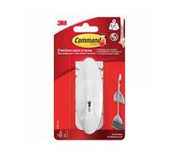 Gancho de punta metálica con pestañas adhesivas - modelo grande 3M Command