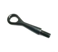 Gancho de remolque de acero forjado, 1 pieza de ojo de remolque de acero forjado para anillo de repuesto para Mitsubishi para Outlander para Asx Lancer C-Crosser 2006-2014 remolque de recuperación