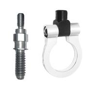 Gancho de Remolque de Coche, de tracción para automóviles, de tracción atornillado Decorativo para Parachoques de vehículo | Accesorio de conexión de modificación Multifuncional