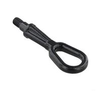 Gancho de remolque de metal negro para BMW E36 E46 E60 E90 X5 E53 X3 Z4 parachoques enganche para mini R55 R56 reemplazo para OE 72158266616 72157070643 gancho de remolque