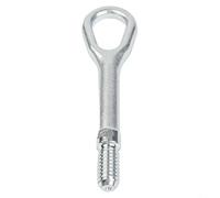 Gancho de remolque de metal, para Mercedes para Benz Clase A W169 para Clase B W245 para Clase C W203 Pieza de repuesto de parachoques delantero directo A2206280135