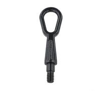 Gancho de remolque de metal para modelos BMW E60 E90 E46 E36, ojo de remolque de repuesto directo con acabado negro de alta resistencia compatible con pequeñas series R55 R56