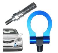 Gancho de remolque para coche, ganchos decorativos para remolque, accesorio de conexión de modificación multifuncional, gancho de remolque de metal delantero y trasero para japonés o europeo