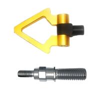 Gancho de Remolque para Parachoques Delantero, Forma Triangular, Accesorio de conexión de modificación Multifuncional, decoración Exterior de automóvil para sedán