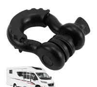Gancho De Remolque Para Remolque,Arandela Aislante De 19 Mm Para Correa De Remolque | Gran D Shackle 19 Toneladas Carga Rotura Exterior Rescate