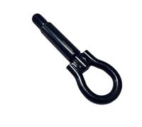 Gancho de remolque para Skoda para asiento compatible con 6K0803615C Black METALs Anillo de remolque de recuperación pieza de repuesto accesorio de parachoques delantero trasero