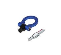 Gancho de remolque, Pegatina decorativa for coche, parte trasera, delantera, remolque, simulación de carreras, anillo, gancho(Blue)