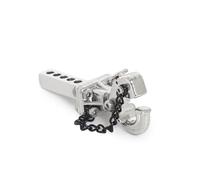 Gancho De Remolque Receptor De Enganche De Caída De Remolque FULL METAL 1/10(Silver)