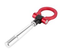 Gancho de Remolque, Yosoo Gancho de Remolque para Tornillo de Estilo JDM en Reemplazo de Anillo de Remolque de Carreras de P para FX35/FX45/FX50 QX70(R[Rojo] para Tornillo de Anillo Plegable en(Rojo)