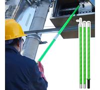 Gancho De Rescate Aislada Varilla de tracción aislada de alto voltaje, soporte de varilla de línea de operación de postes multisección(4Section-315"/8m/26.2ft)