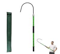 Gancho de rescate aislado de alto voltaje, barra de tracción corporal no conductora, gancho aislado para salvavidas de emergencia de electrocución liviano, ganchos de rescate antielectrocución