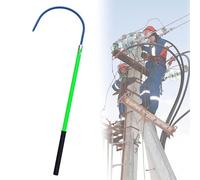 Gancho de rescate aislado de alto voltaje, barra de tracción no conductora, herramienta de seguridad eléctrica, gancho de rescate aislado, 10 kV, 35 kV, 110 kV, 220 kV, dispositivo de seguridad