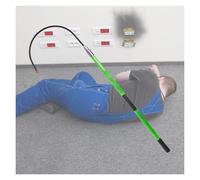 Gancho de rescate aislado eléctrico portátil, barra de seguridad de alto voltaje para reparaciones de vehículos eléctricos y equipo eléctrico, barra de fibra de vidrio que salva vidas