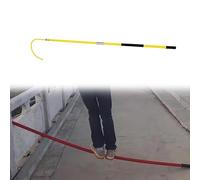 Gancho de rescate aislado para alta tensión, Gancho de rescate 16,5 pulgadas apertura Multicolor 1-3 metros(Yellow,2m/6.5ft)