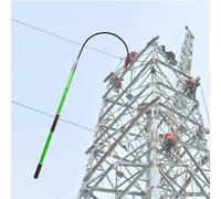 Gancho de Rescate Aislado para electricistas: Herramienta de Emergencia Esencial para centrales eléctricas y fábricas, Equipo de Seguridad eléctrica de última generación, Herramienta de resc